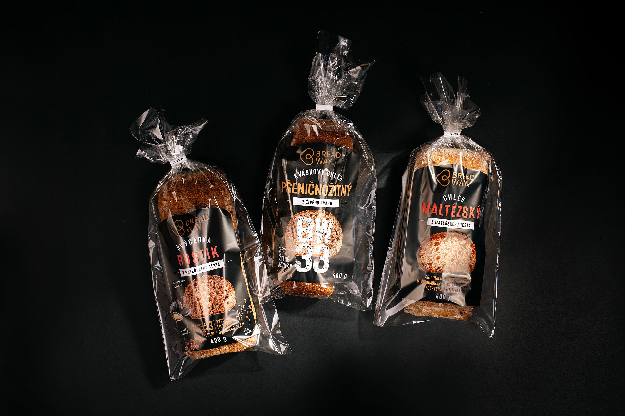 BREADWAY kvaskovy chlieb pecivo kvasok packaging