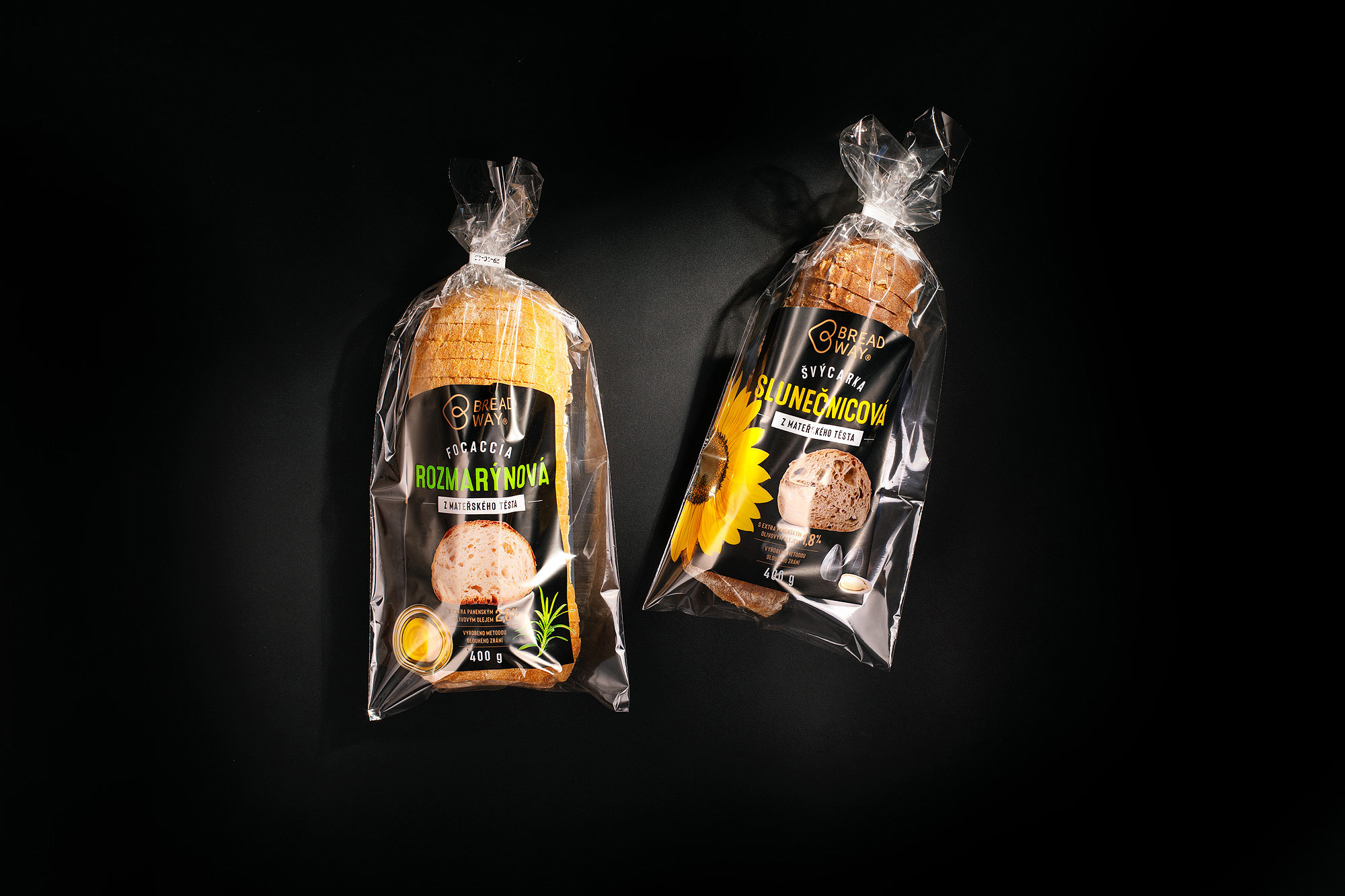 BREADWAY kvaskovy chlieb pecivo kvasok packaging