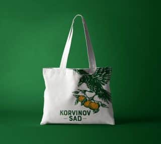 korvinov sad logo branding