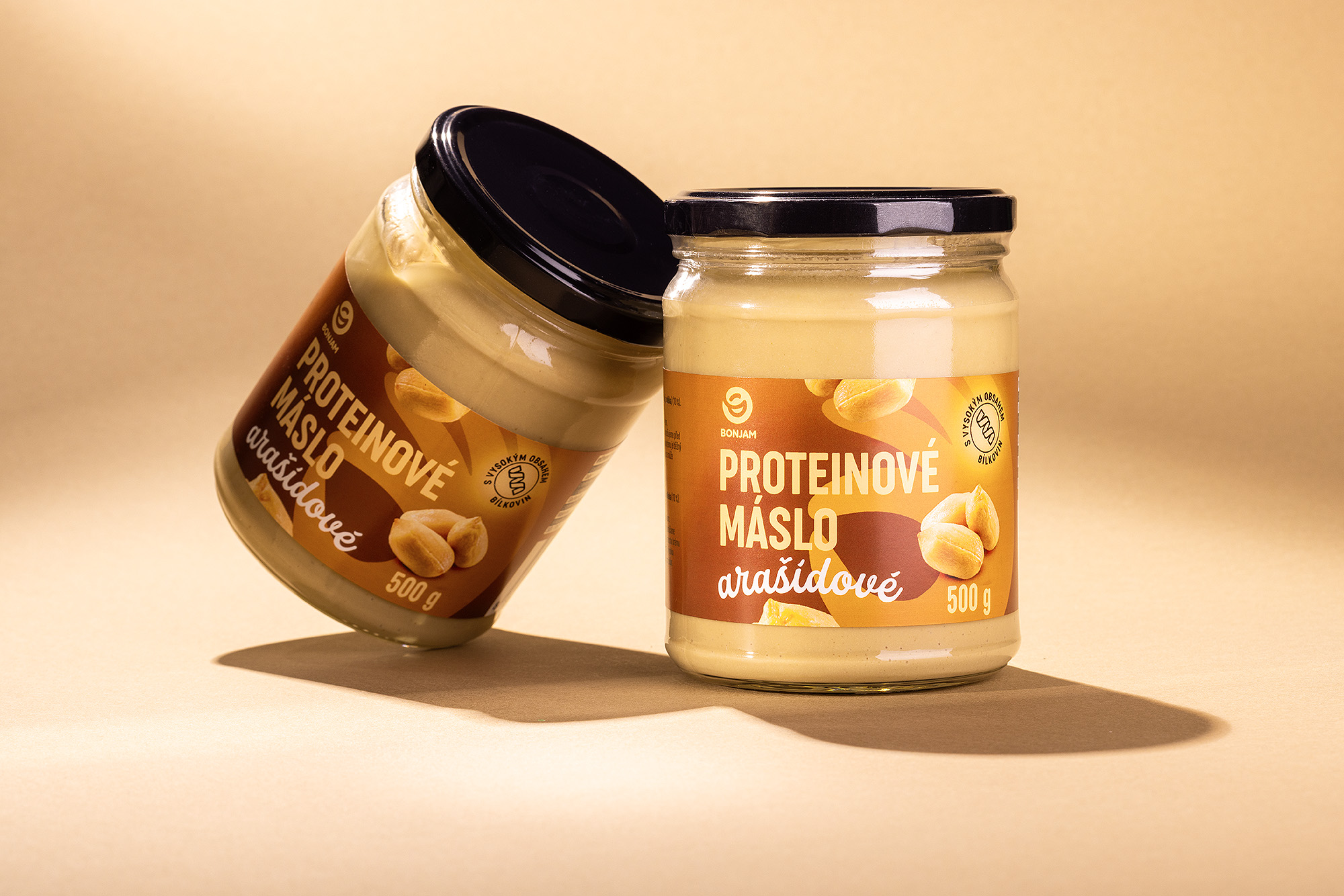 bonjam packaging proteinove maslo