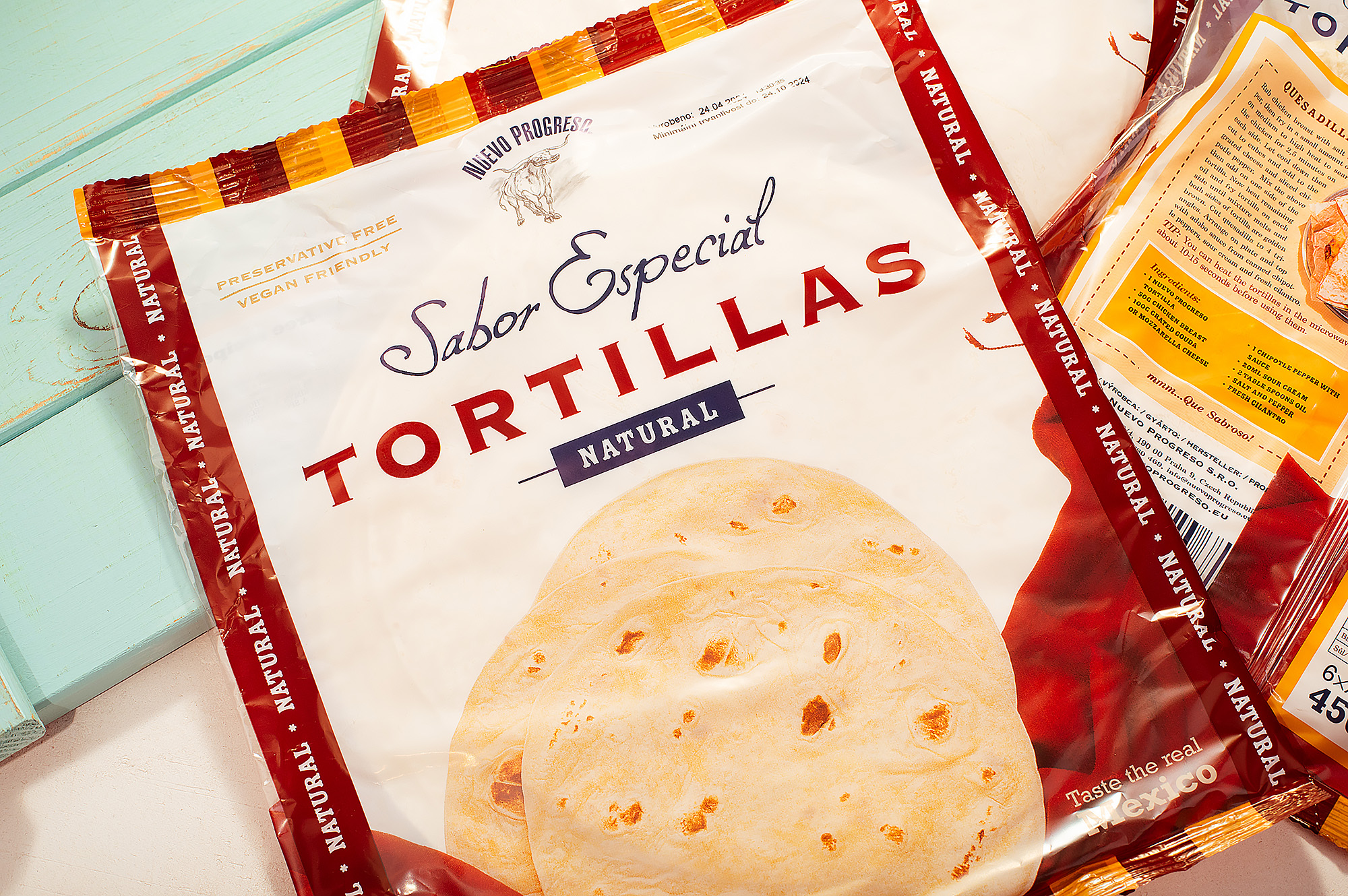 neuvo progreso tortillas chips mexico packaging