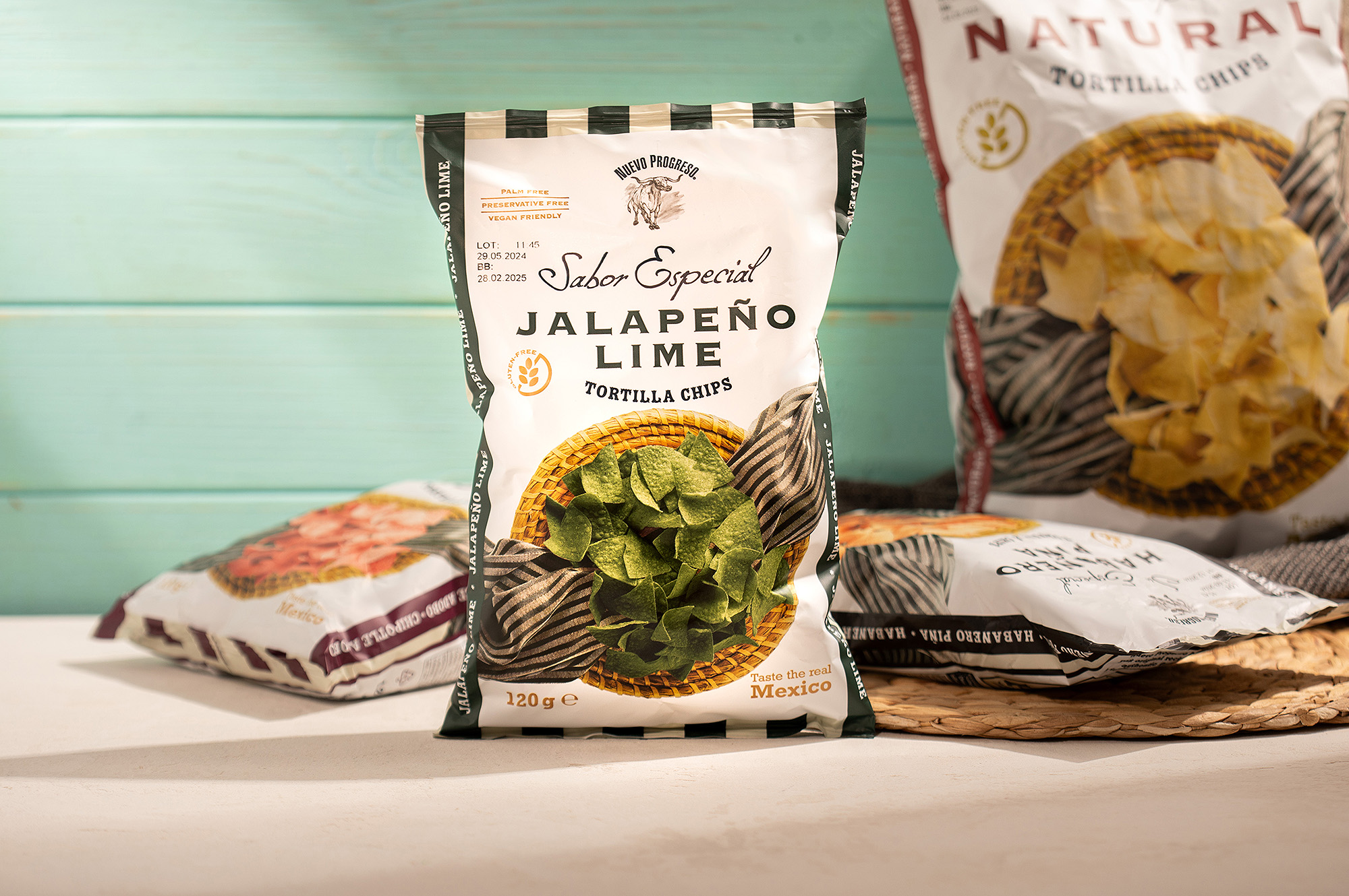 neuvo progreso tortillas chips mexico packaging