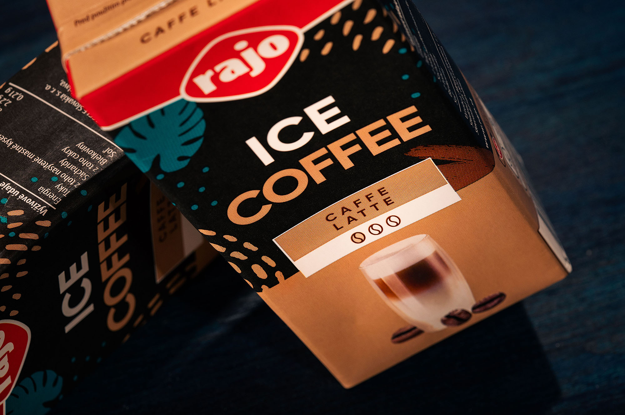 rajo ice coffee packaging