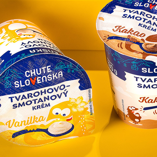 chute slovenska billa retail packaging