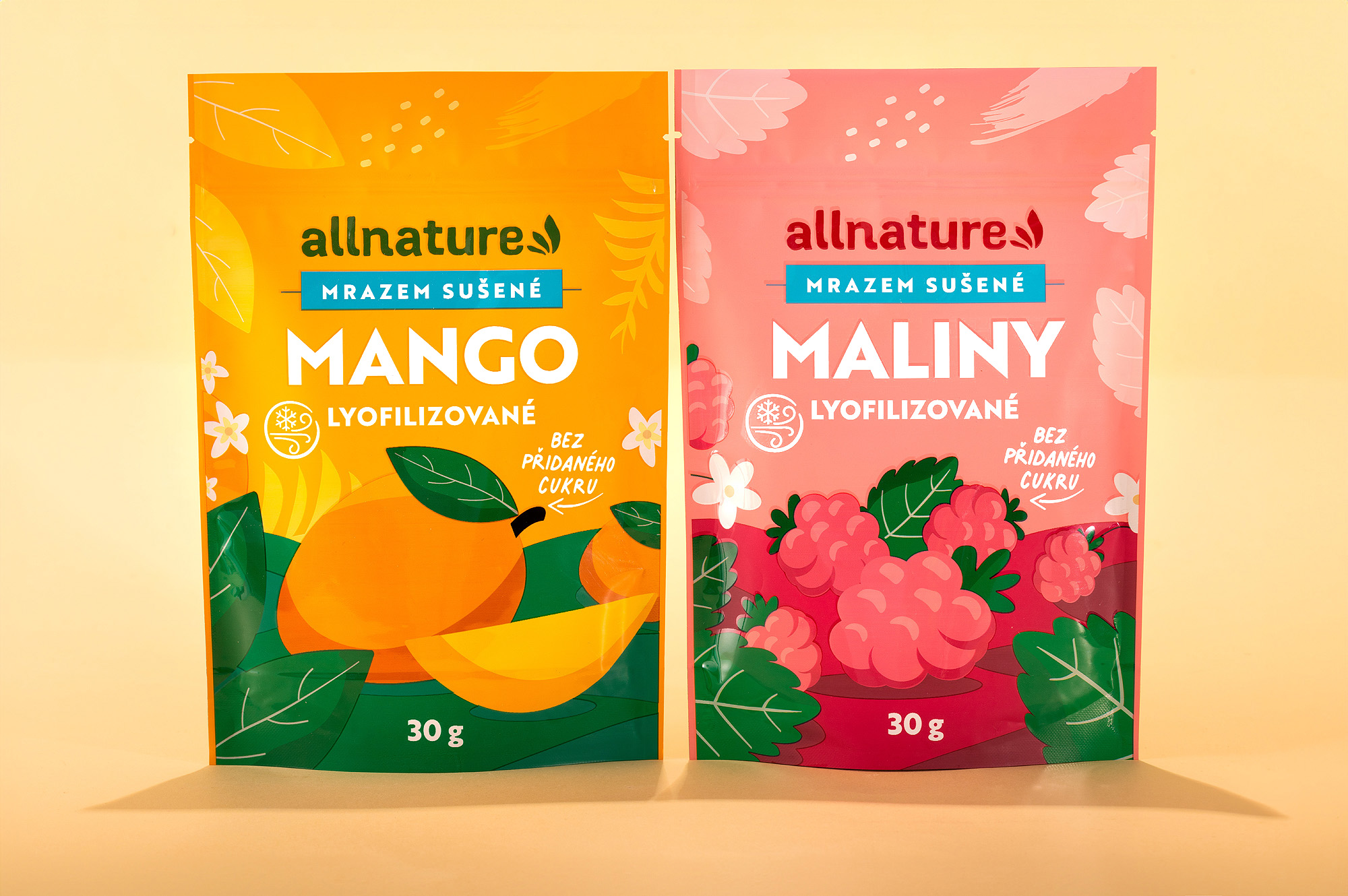 all nature packaging colorful lyo fruit